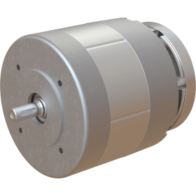 Option with electromagnetic static brake and encoder